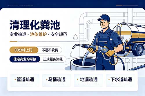 蚌埠清理化粪池